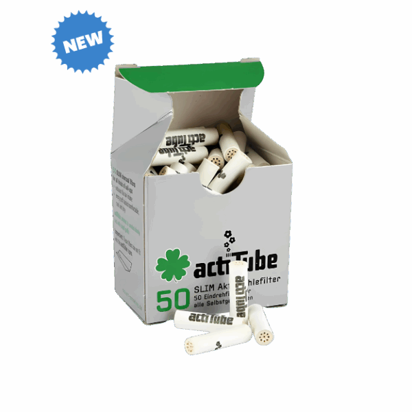 ActiTube Slim Uhlíkové Filtry (50 ks)