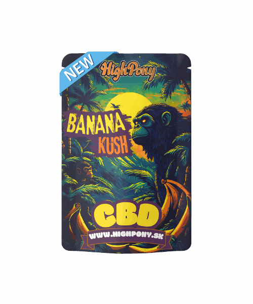 HighPony CBD Květy (Banana Kush)