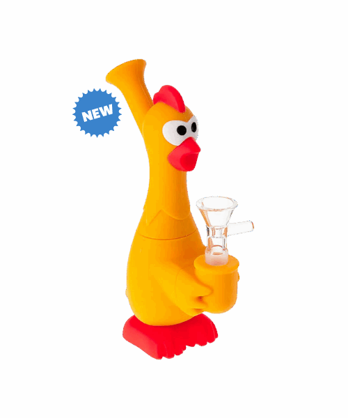 HighPony Chicken Silikonové Bongo (18 cm)