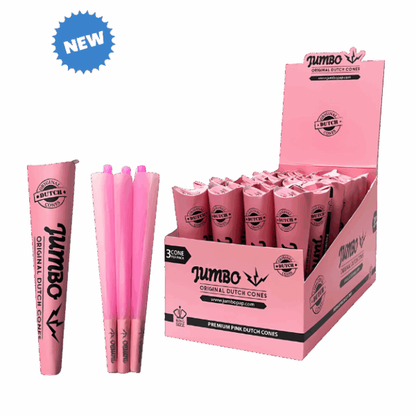 Jumbo Pink Cones (3 ks)