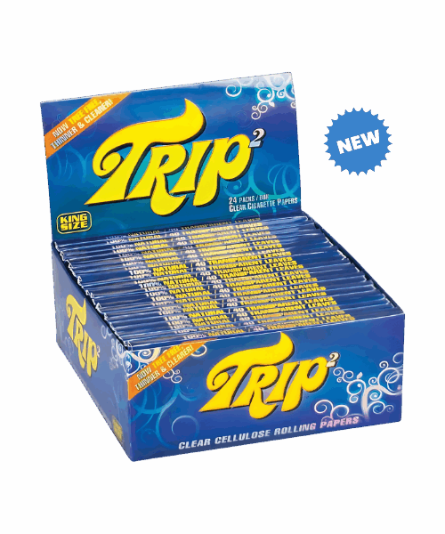 Trip Transparent Kingsize Slim (24ks)