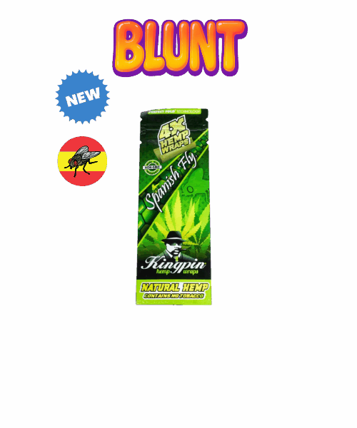 Kingpin Hemp Wraps Blunt “Spanish Fly” (4 ks)
