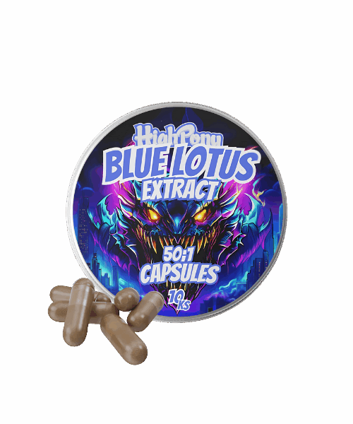 HighPony Blue Lotus Extrakt 50:1 Kapsle (10ks)