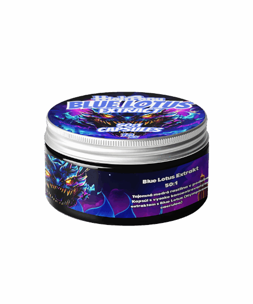 HighPony Blue Lotus Extrakt 50:1 Kapsle (10ks)