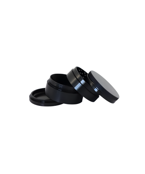 RAW Hammer Craft Aluminium Grinder Black – 4 části (50mm) 🖤