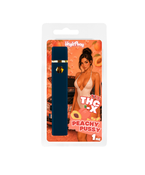 HighPony PORNSTAR THCx Vape Peachy Pussy (1ml)
