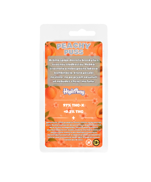 HighPony PORNSTAR THCx Vape Peachy Pussy (1ml)