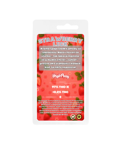 HighPony PORNSTAR THCx Vape Strawberry Lick (1ml)